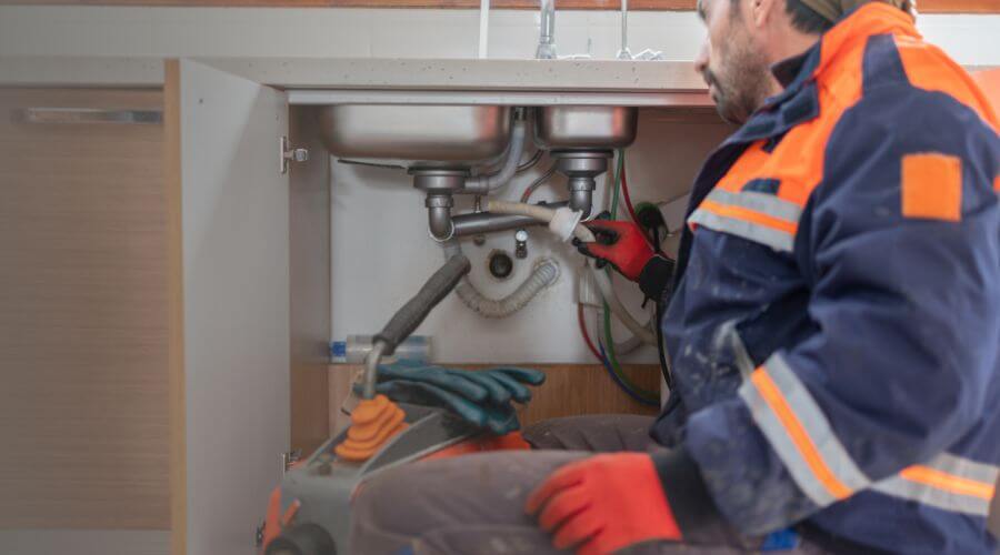 Residential Slab Leak Plumbing in Rogers, ND